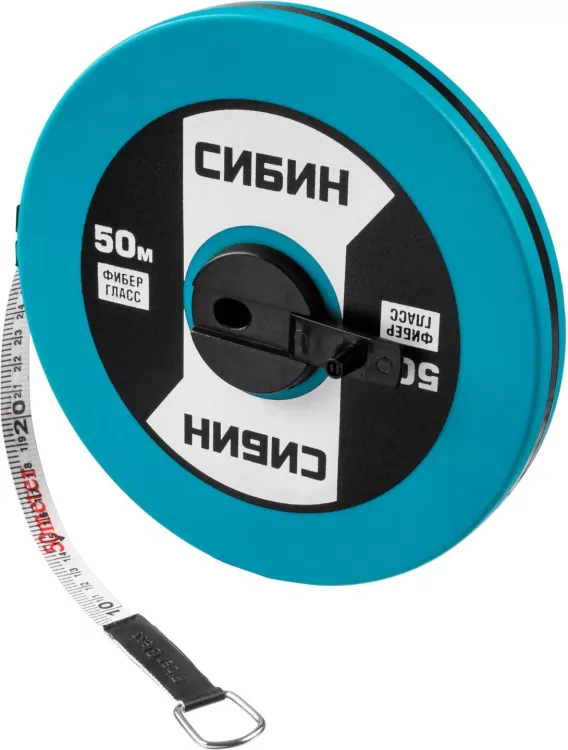 Мерная лента СИБИН фиберглассовая, 50м 34154-50 купить в Урае