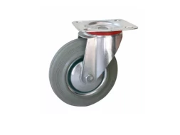 Колесо поворотное серая резина SC 88 f 250 мм 1027205