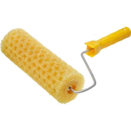 Валик &quot;ГРУБЫЙ СТРУКТУРНЫЙ&quot; поролон, ручка 6мм, STAYER Standard 0368-24 купить в Урае