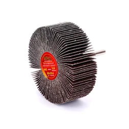 Круг MESSER шлифовальный лепестковый с оправкой (на шпильке) 80х30х6  #40