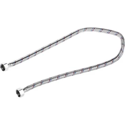 Подводка гибкая ЗУБР для воды, оплетка из нержавеющей стали, г/г 1/2" - 0,8м 51005-G/G-080