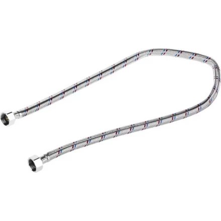 Подводка гибкая ЗУБР для воды, оплетка из нержавеющей стали, г/г 1/2&quot; - 0,8м 51005-G/G-080 купить в Урае