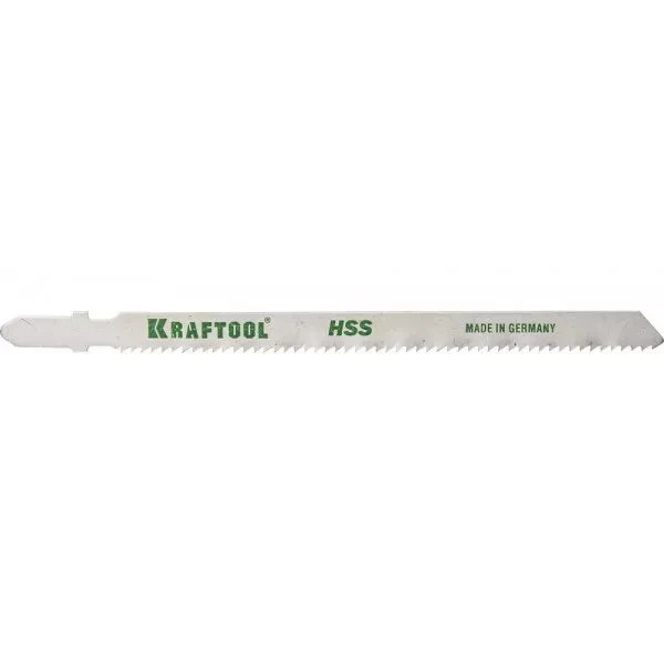 Полотна KRAFTOOL, T318B, для эл/лобзика, HSS, по металлу (2,5-6мм), EU-хвост., шаг 2мм, 110мм, 2шт 159552-2 купить в Урае