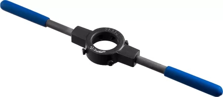 Плашкодержатель ЗУБР &quot;ПРОФЕССИОНАЛ&quot; со стопорными винтами, сталь 45, посадочный диаметр - 38 мм, высота -11 мм, общая длина - 315 мм 28150-38 купить в Урае