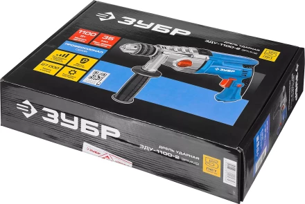 Дрель ударная двухскоростная ЗДУ-1100-2 ЭРММ2 серия ПРОФЕССИОНАЛ купить в Урае