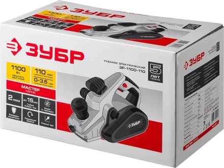 Рубанок электрический ЗР-1100-110 серия МАСТЕР купить в Урае