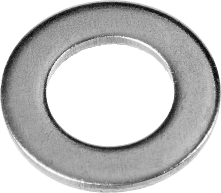 Шайба DIN 125A, 10 мм, 16 шт, оцинкованная, ЗУБР 303806-10 купить в Урае