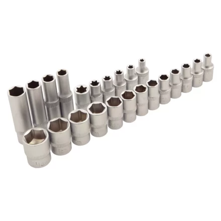 Набор инструментов 56 предметов, CrV, 1/4&quot; Сибртех 13525 купить в Урае