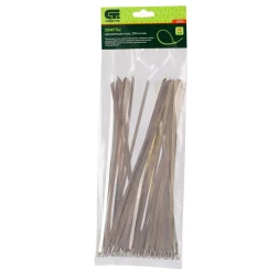 Хомуты 250 х 4,6 мм нержавеющая сталь 50 шт Сибртех 45595