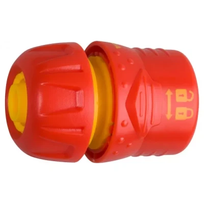 Соединитель GRINDA пластмассовый с запирающим механизмом, 1/2" 8-426327