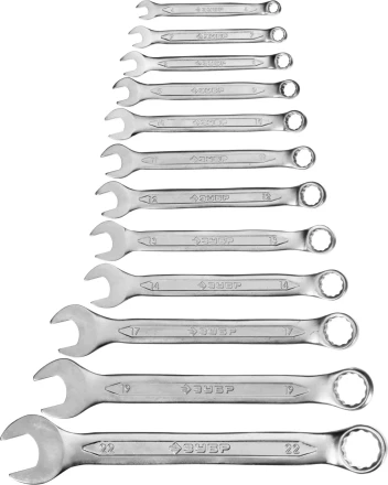 Наборы гаечных комбинированных ключей серия МАСТЕР купить в Урае