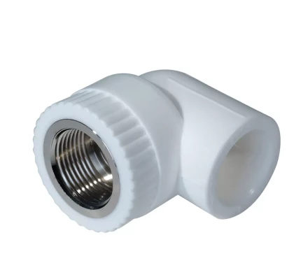 Уголок комб. PP-R ВР 25мм х 3/4 белый (25/100) 45373 купить в Урае