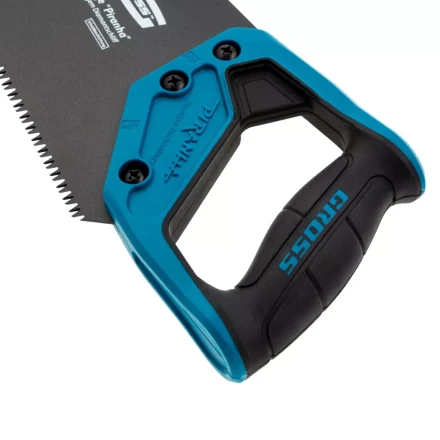 Ножовка по дереву &quot;PIRANHA&quot;, 500 мм, 7 TPI, 3D-зуб, тефлоновое покрытие полотна, двухкомпонентная рукоятка Gross 24115 купить в Урае