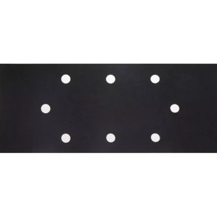 Лист шлиф. универсал. URAGAN &quot;Оптимален для твердых пород дерева&quot; 8 отверстий по линии, для ПШМ, P180, 93х230мм, 50шт 907-22102-180-50 купить в Урае