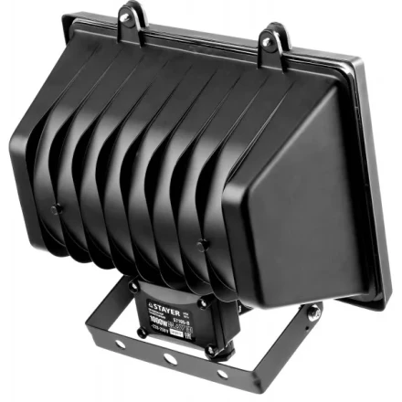 Прожектор STAYER &quot;MASTER&quot; MAXLight галогенный, с дугой крепления под установку, черный, 1000Вт 57105-B купить в Урае
