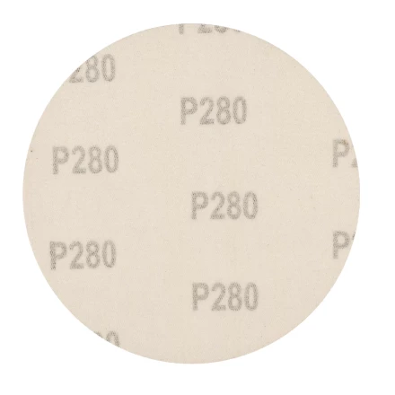 Круг абразивный на ворсовой подложке под &quot;липучку&quot;, P 280, 125 мм, 10 шт Сибртех 738727 купить в Урае