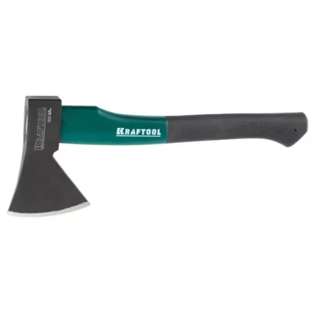 Топор KRAFTOOL &quot;EXPERT&quot; плотницкий, с эргономичной двухкомпонентной фиберглассовой рукояткой, длина 360мм, 0,6кг 20650-06 купить в Урае