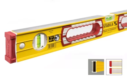 Уровень 183 см  тип 196-2   3 глазка  15237   STABILA купить в Урае