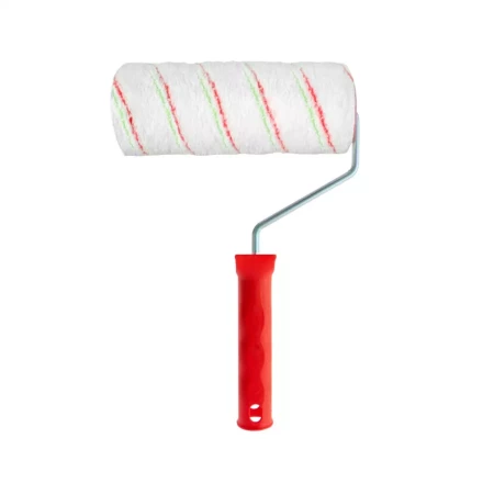 Валик &quot;Эмали&quot; , 180 мм, ворс 12 мм, D - 48 мм, D ручки - 6 мм, полиамид, полиакрил Сибртех 80196 купить в Урае