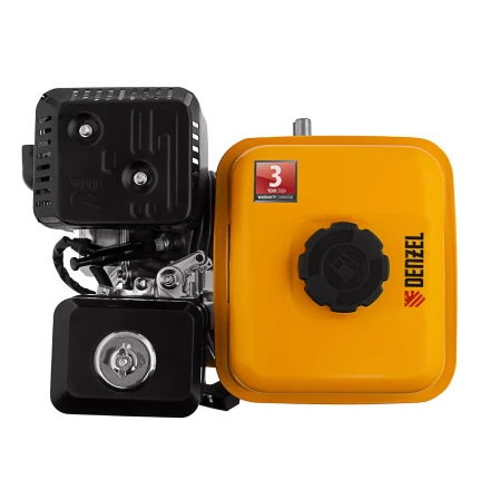 Двигатель бензиновый Denzel RX-17K, 7 л.с., 212 см3, горизонтальный вал шпонка 19 мм 95101 купить в Урае