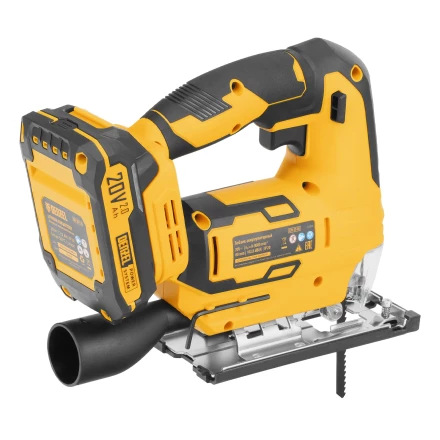 Лобзик аккумуляторный CJH-20-80, Li-Ion, 20 В// Denzel 27205 купить в Урае