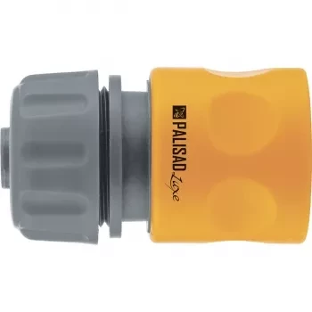 Соединитель пластмассовый быстросъемный для шланга 3/4 однокомпонентный PALISAD LUXE 66257 купить в Урае
