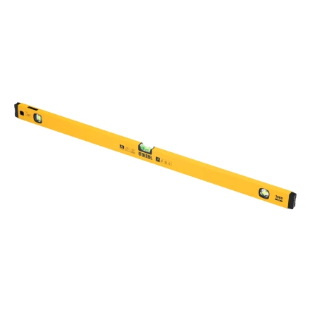 Уровень алюминиевый Denzel, магнит, фрезерованный, 3 глазка (1 зеркал.), 0,5 мм/м, 1000 мм, 33693 купить в Урае