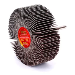 Круг MESSER шлифовальный лепестковый с оправкой (на шпильке) 80х30х6  #60