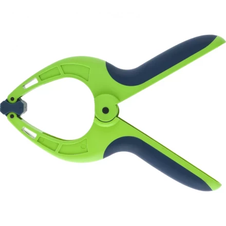 Струбцина клещеобразная 3-3/16 пластиковый корпус двухкомпонентные рукоятки усиленная пружина 82 мм Сибртех 20788 купить в Урае