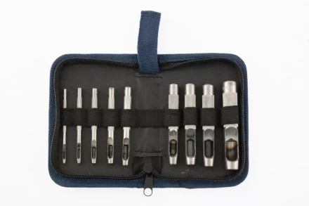 Набор пробойников для кожи Сибртех 2 - 13 мм 9 шт 18309 купить в Урае