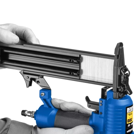 ЗУБР Т300-50 пневматический нейлер для гвоздей 18Ga, тип 300 (10-50 мм), Профессионал (31933) купить в Урае