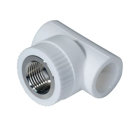 Тройник комб. PP-R ВР 32мм х1 белый (10/40) 45452 купить в Урае