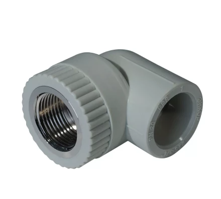 Уголок комб. PP-R ВР 25мм х 3/4 серый (25/100) 44173 купить в Урае