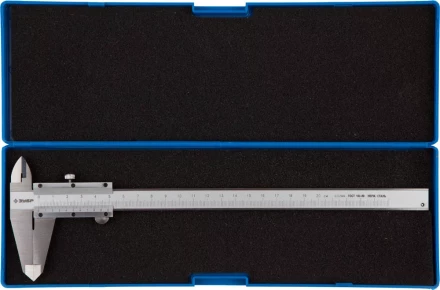 Штангенциркуль ЗУБР &quot;ЭКСПЕРТ&quot;, ШЦ-I-200-0,05,нониусный, сборный корпус, нержавеющая сталь, 200мм,шаг измерения 0,05мм 34512-200 купить в Урае