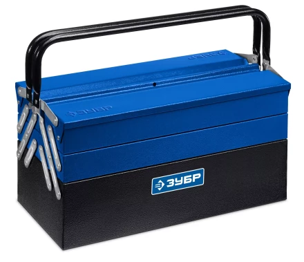 ЗУБР ЯРУС-5/19, 470 х 210 х 225 мм, (19), Металлический раздвижной ящик для инструментов, Профессионал (38356-19) купить в Урае