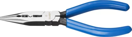 Тонкогубцы ЗУБР &quot;ПРОФЕССИОНАЛ&quot; многофункциональные, хромоникелевая сталь, обливные рукоятки, 160мм 22175-3-16 купить в Урае