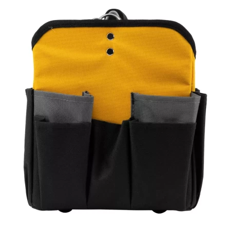 Переноска для инструмента, 260х240х300 мм, 22 кармана, наплечный ремень// Denzel 90294 купить в Урае