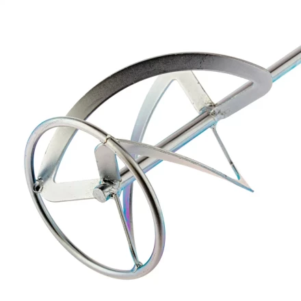 Насадка для миксера Сибртех, для тяжелых растворов, 140 х 590 мм, оцинкованная, хвостовик резьба М14, 848957 купить в Урае