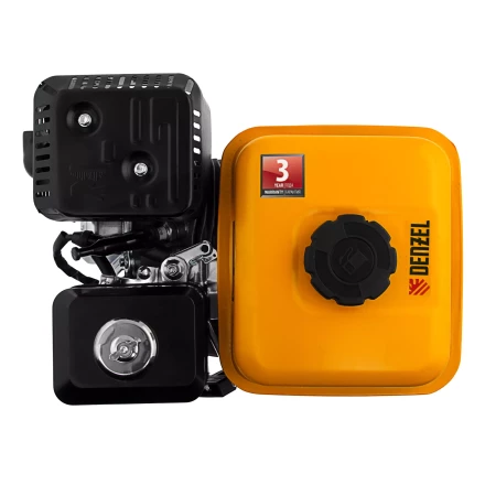 Двигатель бензиновый Denzel RX-17S, 7 л.с., 212 см3, горизонтальный вал шлиц 25 мм 95102 купить в Урае