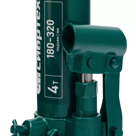 Домкрат гидравлический бутылочный Сибртех 50802, 4 т, 180-320 мм купить в Урае