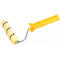 Мини-валик DUALON ПОЛИАКРИЛ малярный в сборе, ворс 7мм, бюгель 6мм, 15х160мм, STAYER Master 03-05812-16