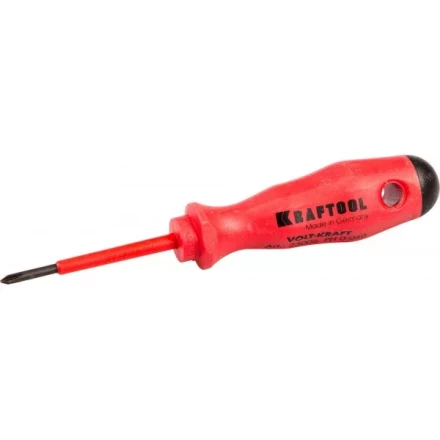Отвертка KRAFTOOL &quot;VOLT-KRAFT&quot; 1000В, PH №0-60мм 25006-0-060 купить в Урае