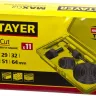 Набор STAYER "MASTER": Коронки по дереву, d=11, 22, 29, 32, 35, 38, 44, 51, 64мм, 11шт 29600-H11 купить в Урае