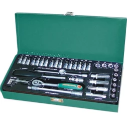 Набор головок торцевых  1/4"DR 4-13мм 41предмет Jonnesway S04Н2141S 47200