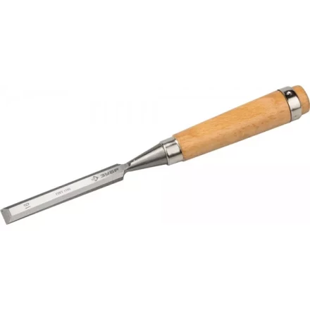 Стамеска-долото ЗУБР &quot;ЭКСПЕРТ&quot; с деревянной ручкой, хромованадиевая, 16мм 18096-16 купить в Урае