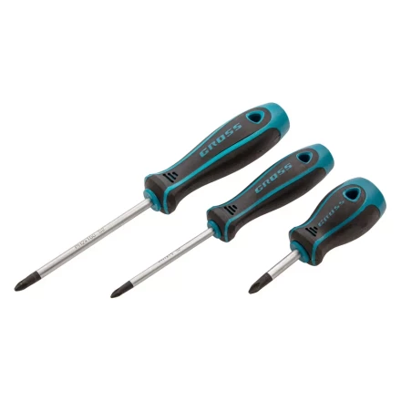 Набор инструментов 115 предметов, 120 зубьев, CrV, 1/4&quot;, 1/2&quot; Gross 14152 купить в Урае