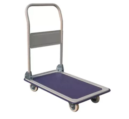 Тележка платформенная пластиковая 200 кг TOR PH200P (480x740) со складной ручкой (пластик, 10 1023084 купить в Урае
