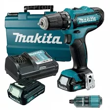 Аккумуляторная дрель-шуруповерт Makita DF331DWYE4 купить в Урае