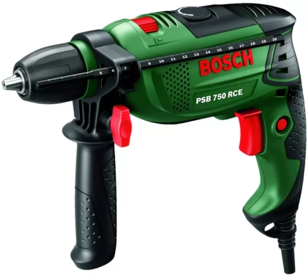 Дрель ударная BOSCH PSB 750 RСE (0.603.128.520) купить в Урае