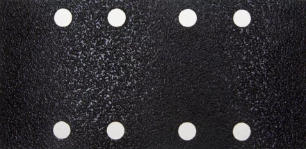 Лист шлиф. универсал. URAGAN &quot;Оптимален для мягких пород дерева&quot; 8 отверстий по линии, для ПШМ, P60, 80х166мм, 50шт 907-21101-060-50 купить в Урае